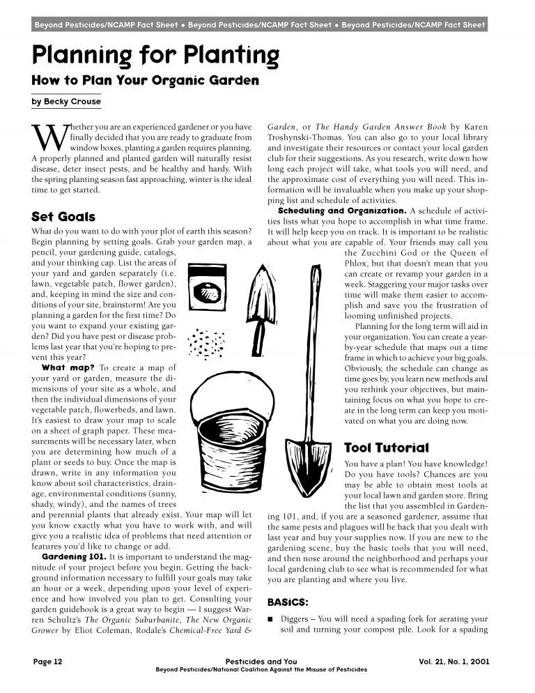 Organic Gardening Guides image cover